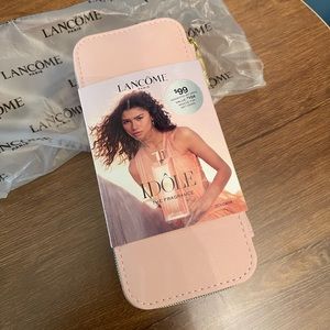 Lancôme Idole perfume spray 1.7 oz, mascara, and jewelry case.